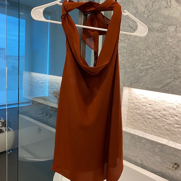Neck tie blouse - Picture 1 of 3